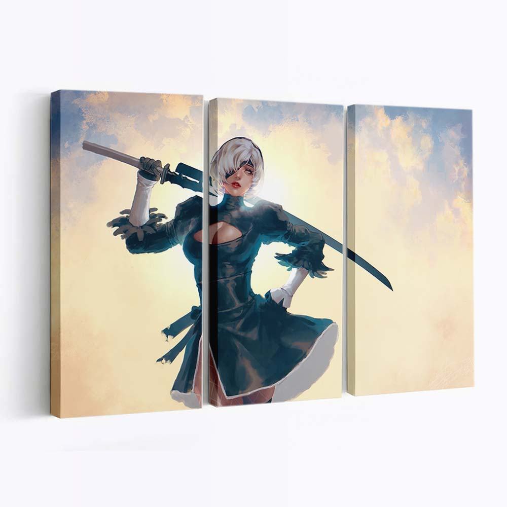2b nier fanart 4k 2020 gd